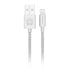 HyperGear 4 ft. 120cm USB-A to Lightning Braided Charge and Sync Cable 15816